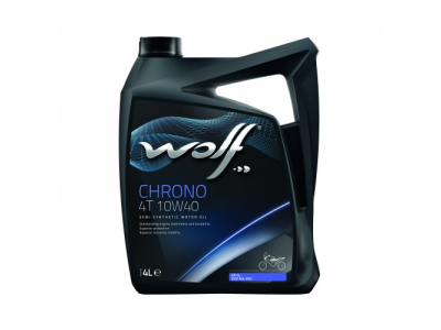Моторное масло WOLF CHRONO 4T 10W40 4L