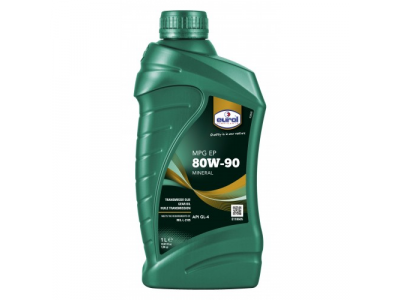 Масло трансмиссионное минеральное "Eurol MPG EP SAE 80W-90 GL4", 1 л.